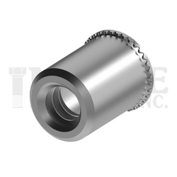 385124VB #10-32   FLAT HEAD ALUMINUM RIVET NUT